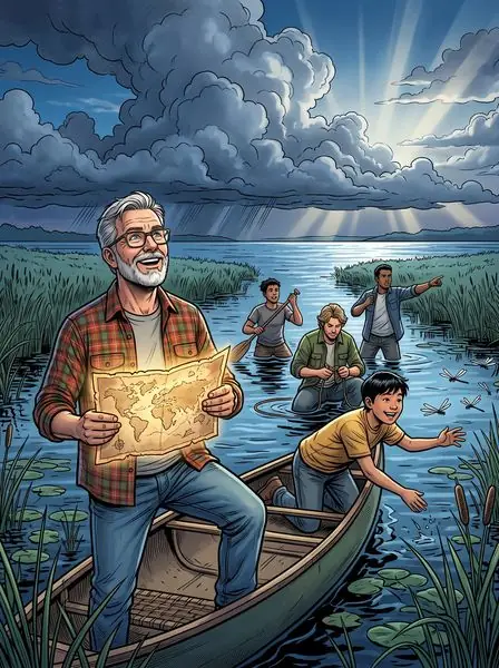 Cover illustration for Captain of Nothing