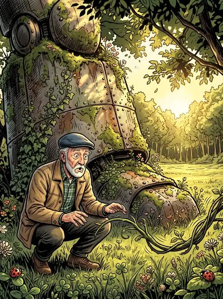 Cover illustration for The Sleeping Giant