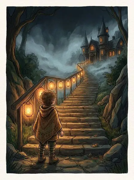 An illustration from The Shadow Trial