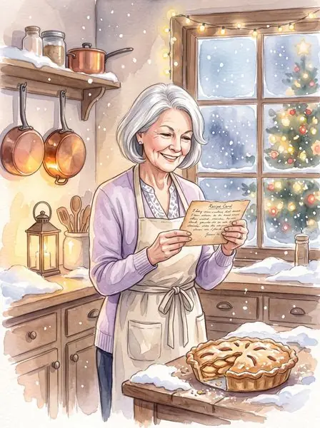 Cover illustration for Snow in the Kitchen