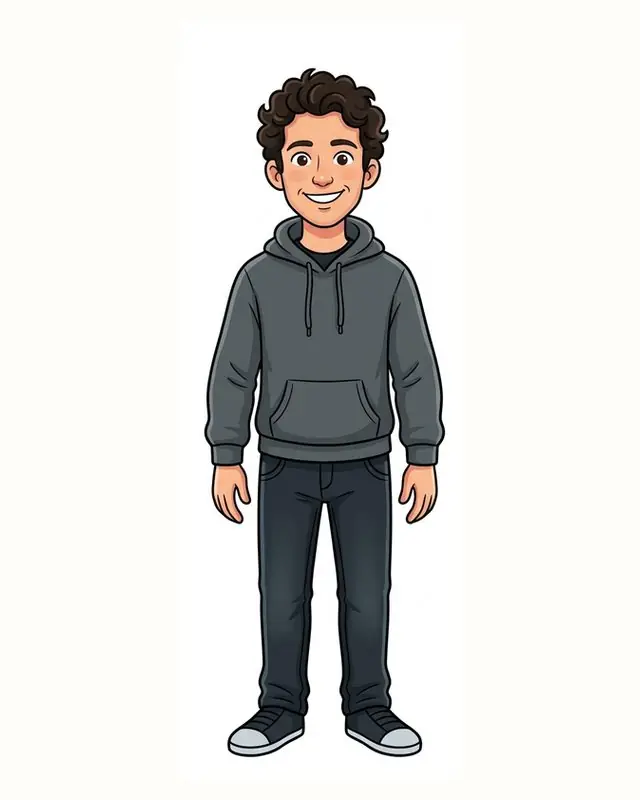 The character drawn from that photo