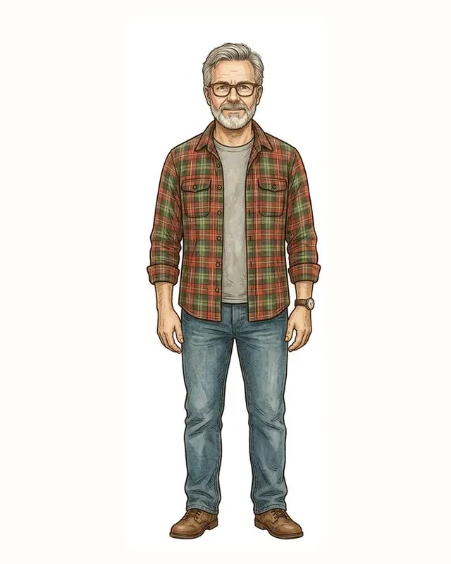 The character drawn from that photo