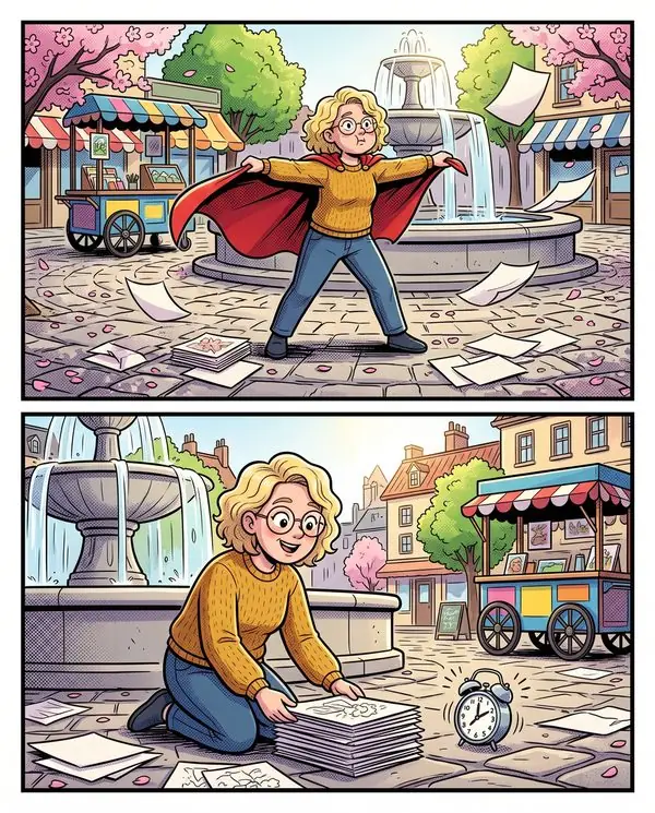 A page from the sample book