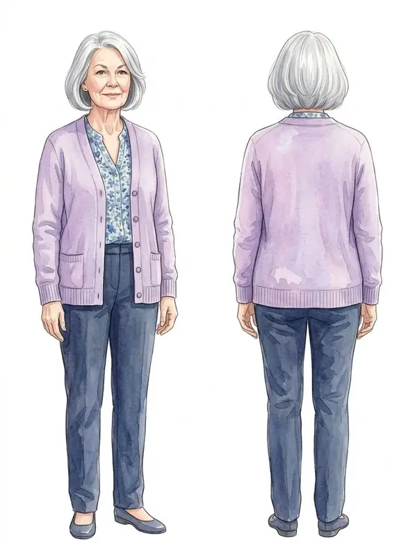 The character drawn from that photograph