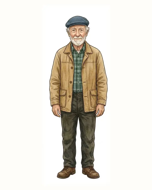 The character drawn from that photo