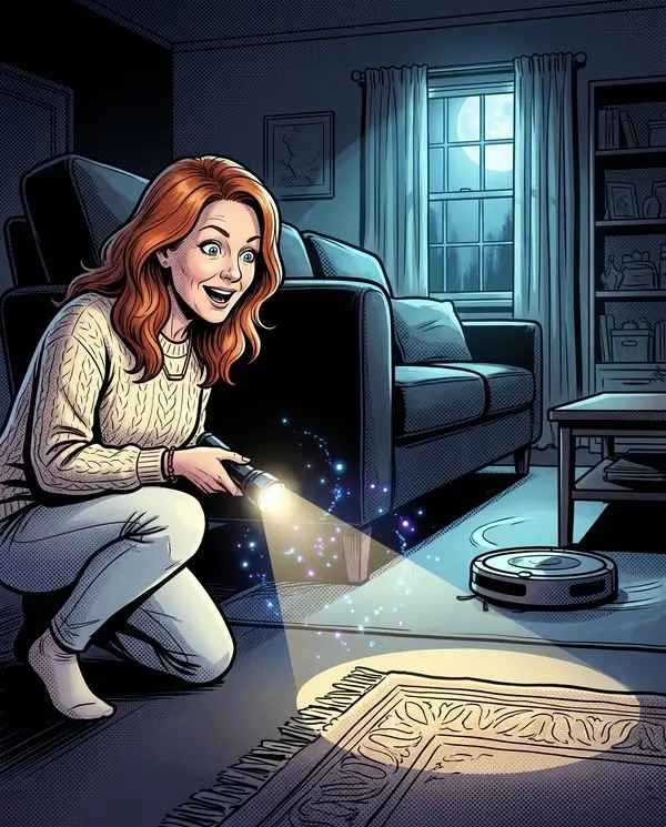 A page from The Midnight Detective