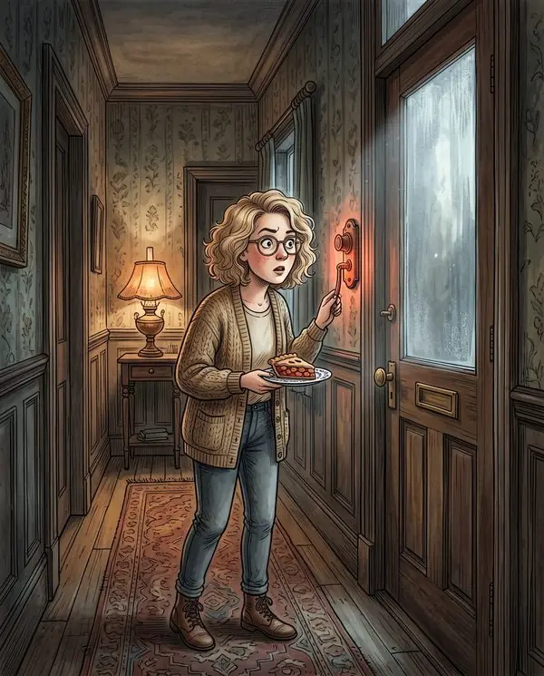 Page from a finished copy of The Porch at Midnight